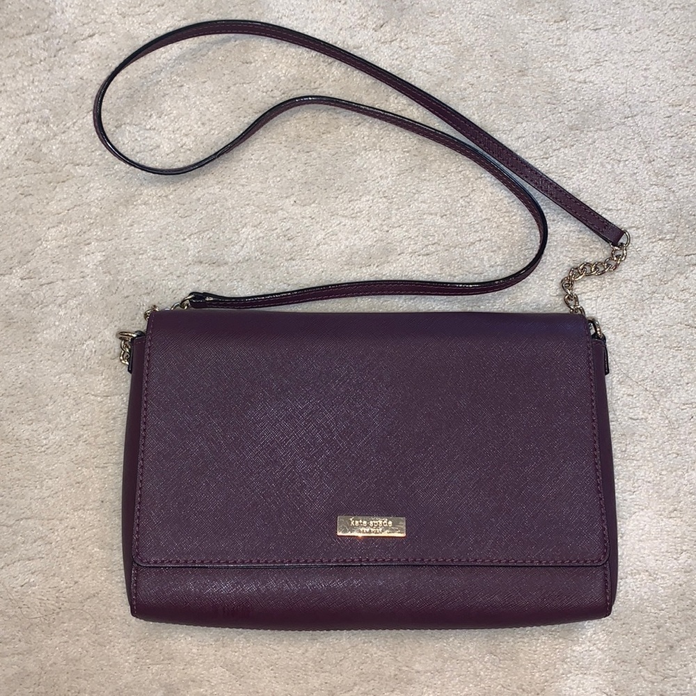 Kate Spade CrossBody Purse - Wine